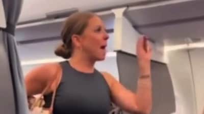 Marketing exec Tiffany Gomas, known for her viral airplane outburst, speaks on life change, seeks legal counsel.