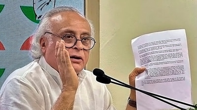 File photo of Congress leader Jairam Ramesh during a press conference, in New Delhi. (PTI) File photo of Congress leader Jairam Ramesh during a press conference, in New Delhi. (PTI)