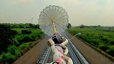 ISRO conducts tests on drogue parachutes (ISRO) ISRO conducts tests on drogue parachutes (ISRO)