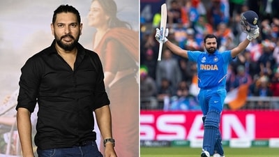 Yuvraj Singh had a hunch about Rohit Sharma's peak at the 2019 World Cup as well. (Getty Images) Yuvraj Singh had a hunch about Rohit Sharma's peak at the 2019 World Cup as well. (Getty Images)