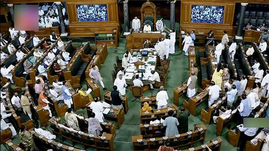On the last day of the Monsoon session on Friday, according to senior leaders, the opposition parties decided to step up their attack on the government in the Winter session. (ANI)