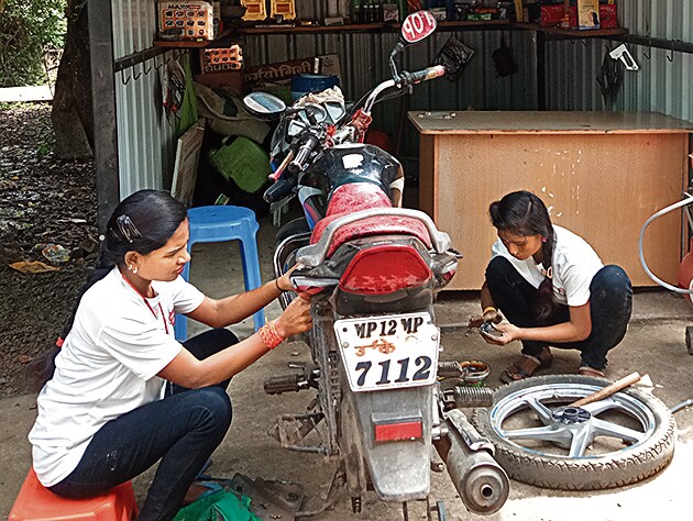 The Kasdes at work. With the only real alternative being seasonal farm work, even Gayatri’s mother eventually came around, she says. The Kasdes at work. With the only real alternative being seasonal farm work, even Gayatri’s mother eventually came around, she says.