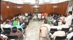 Jharkhand CM Hemant Soren convened a meeting with leaders of the ruling alliance to strategise for the Dumri by-election