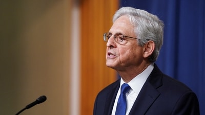 U.S. Attorney General Merrick Garland announces the appointment of Special Counsel David Weiss in the ongoing investigation of Hunter Biden, son of U.S. President Joe Biden, during a brief statement at the Justice Department in Washington, U.S., August 11, 2023. REUTERS/Bonnie Cash (REUTERS)