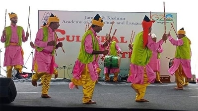 JKAACL hosts a cultural festival in Jammu and Kashmir, praised for nurturing young talent. (ANI photo) JKAACL hosts a cultural festival in Jammu and Kashmir, praised for nurturing young talent. (ANI photo)