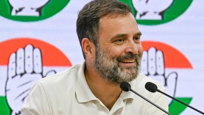 Rahul Gandhi's apparent gesture of a flying kiss in the Lok Sabha became a major issue after women MPs submitted a complaint to the Speaker. Rahul Gandhi's apparent gesture of a flying kiss in the Lok Sabha became a major issue after women MPs submitted a complaint to the Speaker.