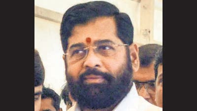 CM Eknath Shinde skipped the inauguration event for Chandani Chowk flyover (HT FILE PHOTO)