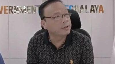 Cabinet minister and Meghalaya Democratic Alliance (MDA) government spokesperson Paul Lyngdoh (HT Photo) Cabinet minister and Meghalaya Democratic Alliance (MDA) government spokesperson Paul Lyngdoh (HT Photo)