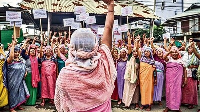 Ethnic clashes between Kuki and Meities have killed at least 152 in Manipur. (Lal Singh) Ethnic clashes between Kuki and Meities have killed at least 152 in Manipur. (Lal Singh)