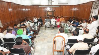 Jharkhand CM Hemant Soren convened a meeting with leaders of the ruling alliance to strategise for the Dumri by-election