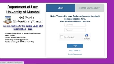 MU LLM CET 2023 registration process begins at mu.ac.in MU LLM CET 2023 registration process begins at mu.ac.in