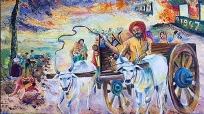 Pachtava Divas envisaged by Kendri Punjabi Guru Singh Sabha. (HT Photo) Pachtava Divas envisaged by Kendri Punjabi Guru Singh Sabha. (HT Photo)