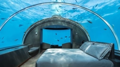 Muraka, Maldives’ and the world's, very first underwater hotel suite. (File/ conradmaldives) Muraka, Maldives’ and the world's, very first underwater hotel suite. (File/ conradmaldives)