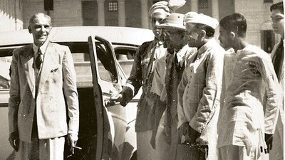 “The Khan explained his position in eloquent Urdu … Jinnah with equal elegance and eloquence in English … Jinnah was as confident he had persuaded the Khan as the Khan was confident that he had persuaded Jinnah" (Representative Image- HT ARCHIVE) “The Khan explained his position in eloquent Urdu … Jinnah with equal elegance and eloquence in English … Jinnah was as confident he had persuaded the Khan as the Khan was confident that he had persuaded Jinnah" (Representative Image- HT ARCHIVE)