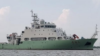 Chinese maritime research vessel Shi Yan 6 to visit Colombo and Hambantota ports to do survey of Sri Lankan EEZ in end October. Chinese maritime research vessel Shi Yan 6 to visit Colombo and Hambantota ports to do survey of Sri Lankan EEZ in end October.