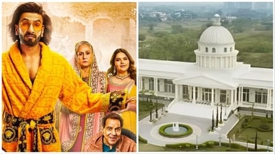 The lavish property that featured as the Randhawas prime residence in Rocky Aur Rani Kii Prem Kahaani is located in Noida. The lavish property that featured as the Randhawas prime residence in Rocky Aur Rani Kii Prem Kahaani is located in Noida.