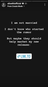 Ali Sethi refuted rumours of getting married. Ali Sethi refuted rumours of getting married.