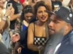Priyanka Chopra at the Jonas Brothers' concert in New York.