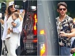 Priyanka Chopra with Malti Marie and Nick Jonas clicked before leaving for the Jonas Brothers concert. 