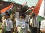School students participate in ‘Har Ghar Tiranga’ rally in Srinagar