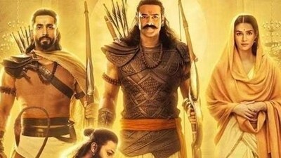 Adipurush hit the theatres earlier this year and featured Prabhas, Kriti Sanon and Sunny Singh as Raghav, Janaki and Hanuman. Adipurush hit the theatres earlier this year and featured Prabhas, Kriti Sanon and Sunny Singh as Raghav, Janaki and Hanuman.