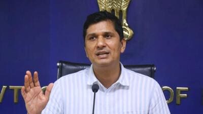 Delhi cabinet minister Saurabh Bharadwaj (HT Photo)