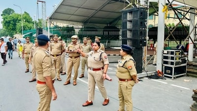 Police reviewing security arrangement ahead of the Independence Day on August 15. (Representative image) Police reviewing security arrangement ahead of the Independence Day on August 15. (Representative image)