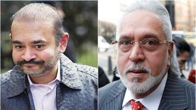 Nirav Modi and Vijay Mallya (PTI) Nirav Modi and Vijay Mallya (PTI)