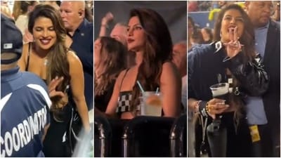 Priyanka Chopra has a blast at the Jonas Brothers concert. (Instagram) Priyanka Chopra has a blast at the Jonas Brothers concert. (Instagram)