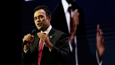 Republican U.S. presidential candidate Vivek Ramaswamy. (REUTERS)