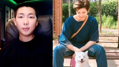 BTS' RM spoke with his fans on Weverse. BTS' RM spoke with his fans on Weverse.
