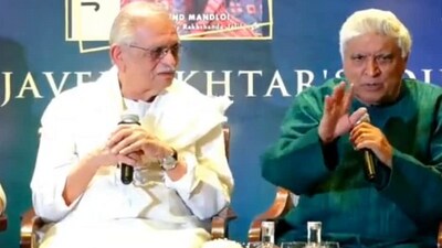 Thank God, as far as lyrics go, we still have giants like Gulzar and Javed Akhtar among us (HT File)