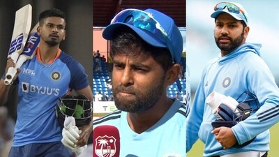 Suryakumar Yadav faces a four-way battle for a place in India's ODI World Cup squad