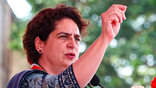 Congress General Secretary Priyanka Gandhi Vadra. (PTI)