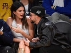 Supermodel Kendall Jenner and Bad Bunny's PDA at a Drake concert creates a stir; caught kissing while Kim Kardashian watched. Supermodel Kendall Jenner and Bad Bunny's PDA at a Drake concert creates a stir; caught kissing while Kim Kardashian watched.