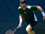 Andy Murray returned to the court on Sunday as he showed positive signs during his training at the Cincinnati Masters