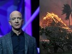 In times of turmoil and destruction caused by wildfires in Hawaii, billionaire Jeff Bezos has donned his philanthropic hat. In times of turmoil and destruction caused by wildfires in Hawaii, billionaire Jeff Bezos has donned his philanthropic hat.