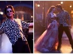 Shah Rukh Khan and Nayanthara in a still from Jawan song Chaleya. Shah Rukh Khan and Nayanthara in a still from Jawan song Chaleya.