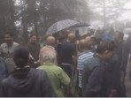 Several houses were reportedly buried under the mud and slush brought down by the landslide in the Fagli area. Several houses were reportedly buried under the mud and slush brought down by the landslide in the Fagli area.