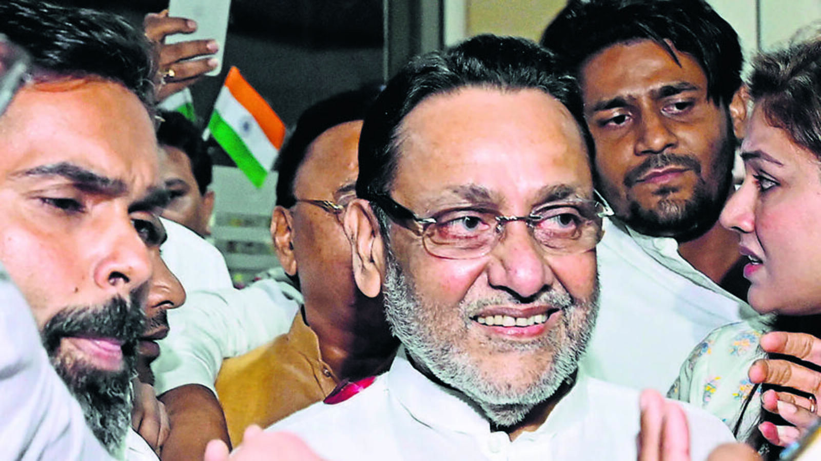 Nawab Malik walks out of hospital after court grants cash bail - Vimarsana News