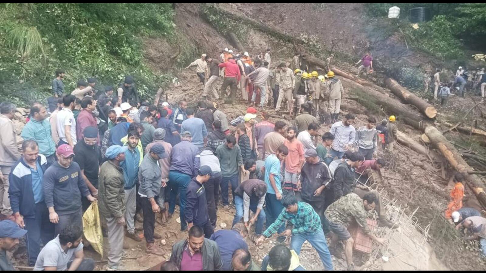 26 confirmed dead, several feared missing as rain wreaks havoc in Himachal - Vimarsana News