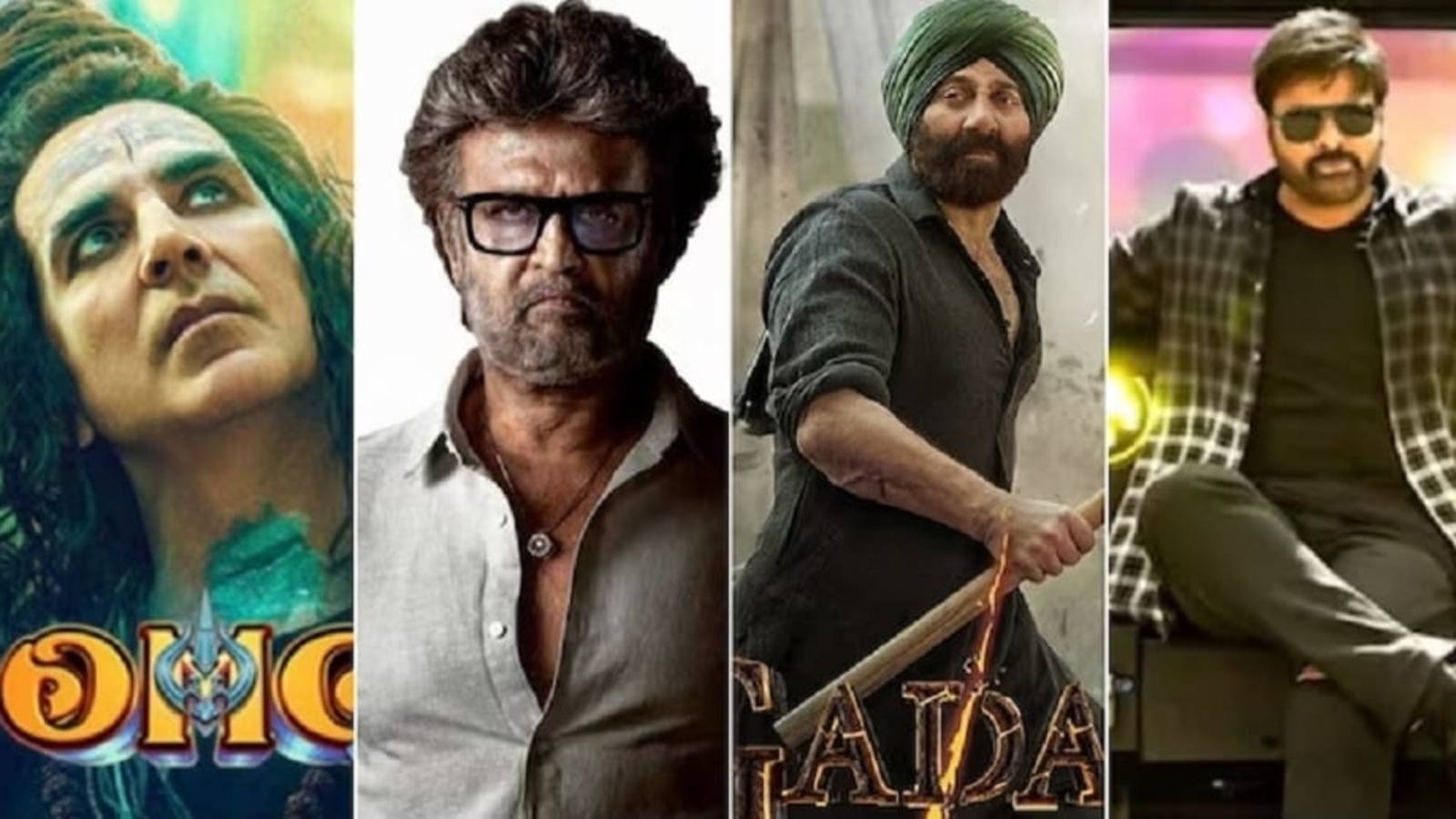 Gadar 2, OMG 2, Jailer, Bholaa Shankar's combined collection was ₹390 cr | Bollywood - Vimarsana News