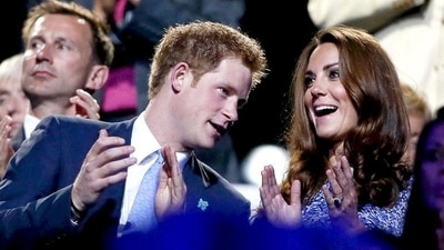 (File) Britain's Prince Harry (L) and Dutchess of Cambridge Kate Middleton (R) applaud as they view the closing ceremony of the London 2012 Olympic Games at the Olympic Stadium. REUTERS (File) Britain's Prince Harry (L) and Dutchess of Cambridge Kate Middleton (R) applaud as they view the closing ceremony of the London 2012 Olympic Games at the Olympic Stadium. REUTERS