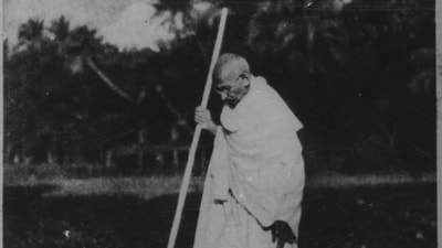 India now or hereafter, the people of today and their descendants, for all time to come will never forget the debt they owe to Mahatma Gandhi. (HT Photo) India now or hereafter, the people of today and their descendants, for all time to come will never forget the debt they owe to Mahatma Gandhi. (HT Photo)