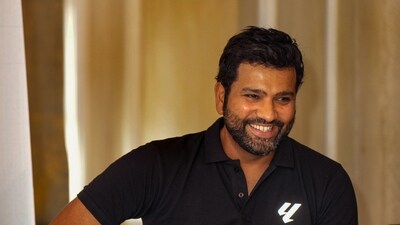 Rohit also had a hilarious response when asked who he prefers to face among Mitchell Starc and Shaheen Afridi. (PTI) Rohit also had a hilarious response when asked who he prefers to face among Mitchell Starc and Shaheen Afridi. (PTI)