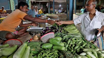 Retail inflation: Vegetable prices shot up 37.34% in July, driving the combined food price inflation rate to 11.51% in July. (REUTERS FILE PHOTO) Retail inflation: Vegetable prices shot up 37.34% in July, driving the combined food price inflation rate to 11.51% in July. (REUTERS FILE PHOTO)