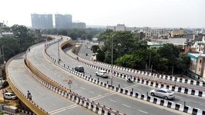 The Rani Jhansi flyover was supposed to be completed before the 2010 Commonwealth Games, but it was only inaugurated in October 2018, at a massively hiked cost of ₹724.2 crore. (HT Archive) The Rani Jhansi flyover was supposed to be completed before the 2010 Commonwealth Games, but it was only inaugurated in October 2018, at a massively hiked cost of ₹724.2 crore. (HT Archive)