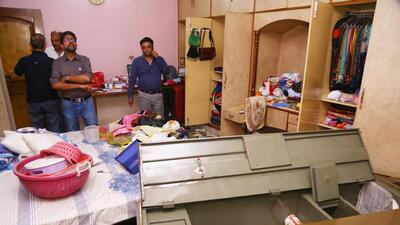 The complainant found the almirah on the floor and its locker open. The suspects took ₹2.5 lakh in cash and gold and silver jewellery worth ₹5 lakh... one of the window grilles was also taken out and placed on the floor. (Sakib Ali/HT Photo) The complainant found the almirah on the floor and its locker open. The suspects took ₹2.5 lakh in cash and gold and silver jewellery worth ₹5 lakh... one of the window grilles was also taken out and placed on the floor. (Sakib Ali/HT Photo)
