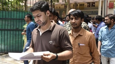 AP Police SI PMT/PET admit card releasing today at slprb.ap.gov.in (Arvind Yadav/HT PHOTO) AP Police SI PMT/PET admit card releasing today at slprb.ap.gov.in (Arvind Yadav/HT PHOTO)