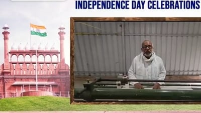 Screenshot of a video posted by ministry of defence spox Bharat Bhushan Babu. (Twitter) Screenshot of a video posted by ministry of defence spox Bharat Bhushan Babu. (Twitter)